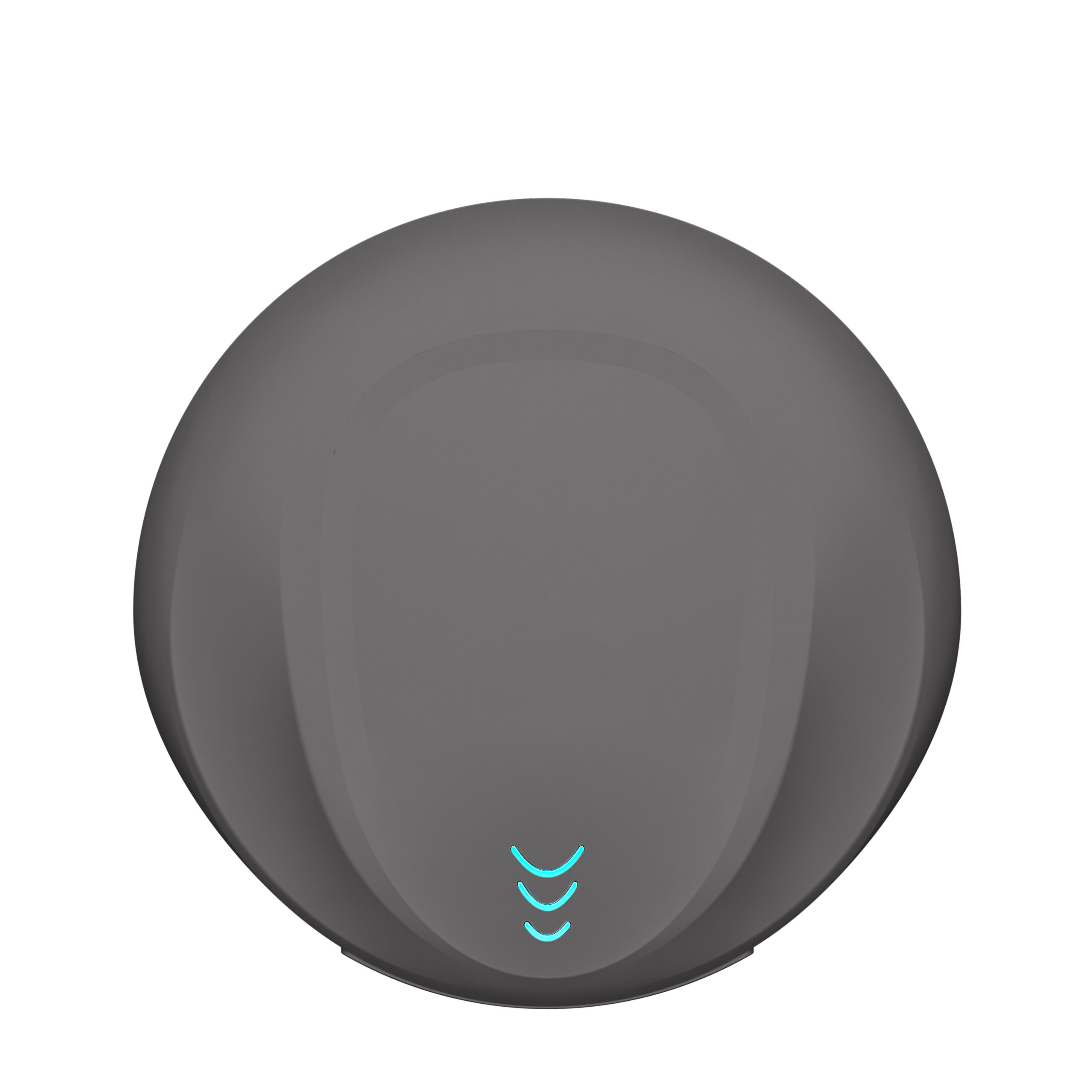 Compact Round Hand Dryer (ABS Dark Silver) Compact Round Hand Dryer (ABS Dark Silver)